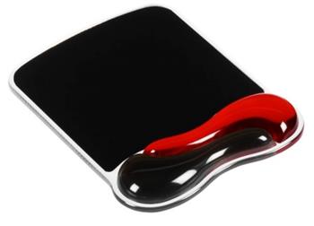 Kensington podložka pod myš Duo Gel Mouse Pad - černo-červená