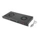 LANBERG 19" FAN UNIT / VENTILATION PANEL WITH LCD 2 FANS + THERMOSTAT 230V BLACK LANBERG 19" FAN UNIT / VENTILATION PANEL WITH LCD 2 FANS + THERMOSTAT 230V BLACK