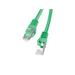 LANBERG Patch kabel CAT.6 FTP 2M zelený Fluke Passed