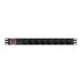 Lanberg POWER DISTRIBUTION UNIT (PDU) 19" LANBERG 1U 16A 2M 8X FRENCH OUTLETS BLACK Lanberg POWER DISTRIBUTION UNIT (PDU) 19" LANBERG 1U 16A 2M 8X FRENCH OUTLETS BLACK