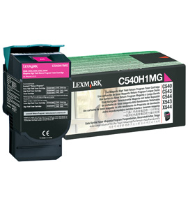 Lexmark C540, C543, C544, X543, X544 2K Magenta HY RP Toner Cart Lexmark C540, C543, C544, X543, X544 2K Magenta HY RP Toner Cart