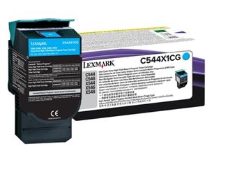 Lexmark C544, X544 4K Cyan Extra High Yield RP Toner Cartridge Lexmark C544, X544 4K Cyan Extra High Yield RP Toner Cartridge