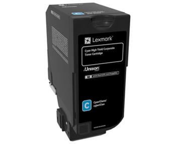 Lexmark CX725 Cyan High Yield Corporate Toner Cartridge - 16 000 stran