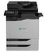 Lexmark CX820dtfe color laser MFP, 50/50ppm, síť, duplex, dotykový LCD, DADF, fax, HDD + 2x zásobník + sešívačka