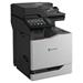 Lexmark CX825de color laser MFP, 52/52ppm, síť, duplex, dotykový LCD, DADF, fax, HDD