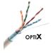 OPTIX FTP kabel (drát) Cat5e LSZH, 4páry bal.305m Premium AWG24 (0,51mm), oranžový