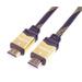 PremiumCord HDMI 2.0 High Speed + Ethernet kabel HQ, zlacené konektory, 3m PremiumCord HDMI 2.0 High Speed + Ethernet kabel HQ, zlacené konektory, 3m