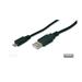 PremiumCord Kabel micro USB 2.0, A-B 0,5m