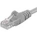 Premiumcord Patch kabel CAT6a S-FTP, RJ45-RJ45, AWG 26/7 5m šedá