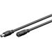 PremiumCord Prodlužovací kabel napájecího konektoru 5,5/2,1mm, délka: 10m PremiumCord Prodlužovací kabel napájecího konektoru 5,5/2,1mm, délka: 10m