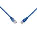 Solarix Patch kabel CAT5E UTP PVC 1m modrý non-snag-proof C5E-155BU-1MB