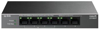 TP-Link LS106LP Switch 2x LAN, 4x LAN s PoE, 41W
