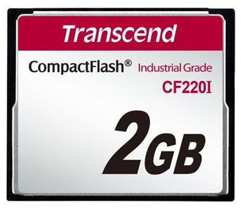 Transcend 2GB INDUSTRIAL TEMP CF220I CF CARD (SLC) Fixed disk and UDMA5