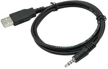 Transcend TS-DBK5 napájecí kabel pro kameru DrivePro Body 30, 60, 70, 1m, černý
