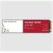 WD RED SSD NVMe 2TB PCIe SN700, Geb3 8GB/s, (R:3400/W:2900 MB/s) TBW 2500