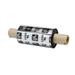 Zebra Wax/Resin Ribbon, 110mmx74m (4.33inx242ft), 3200; High Performance, 12mm (0.5in) core, 12/box